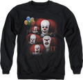 Vintage Pennywise Clown Collage IT Sweatshirt product image 1