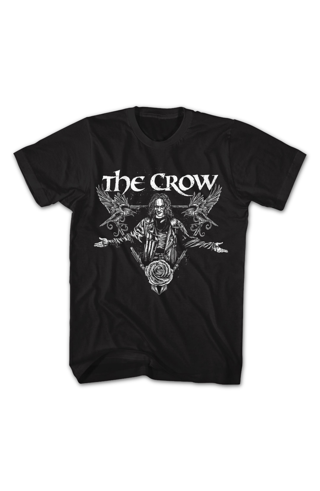 Vintage Rose Triangle The Crow T-Shirt product image 2
