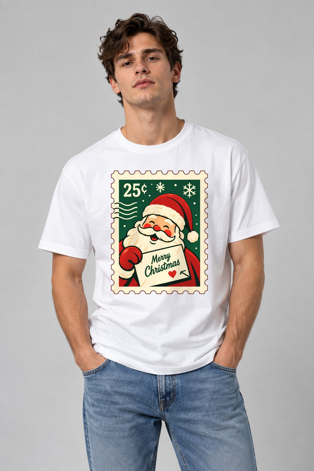Vintage Santa Stamp product image 1