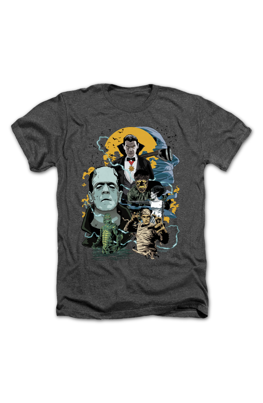 Vintage Universal Monsters Collage T-Shirt product image 2