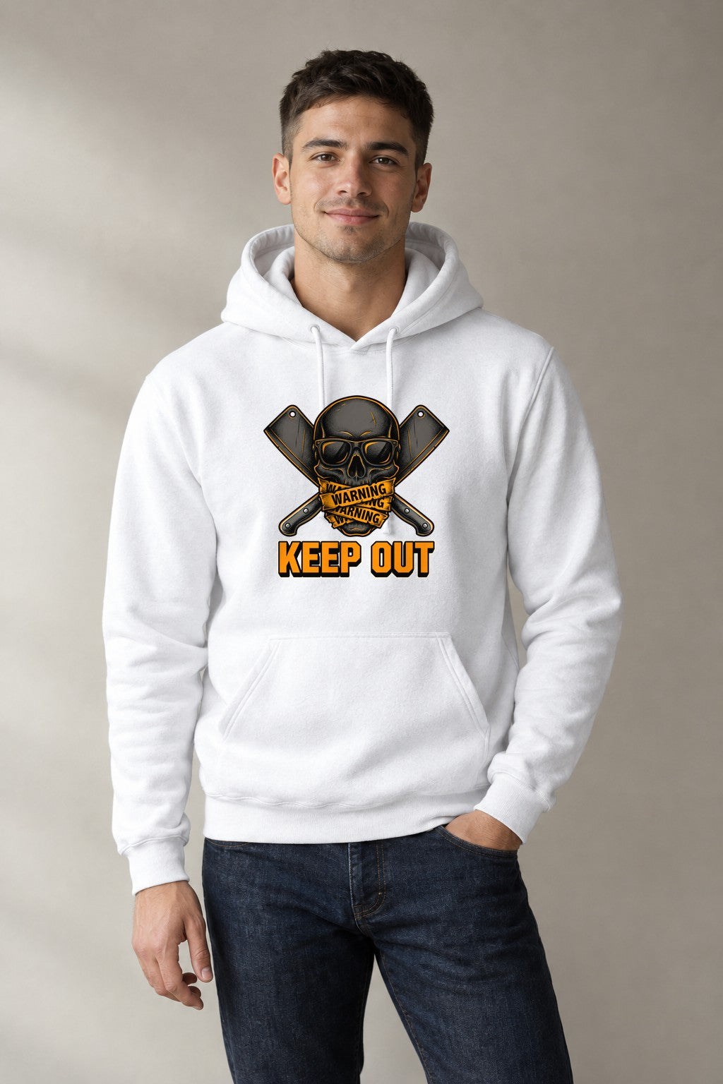 Warning Keep Out Skull product image 1