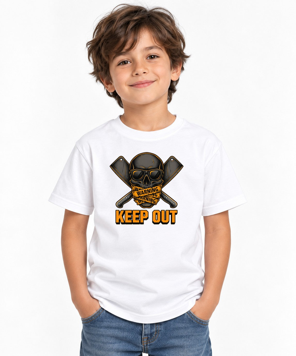 Warning Keep Out Skull product image 1