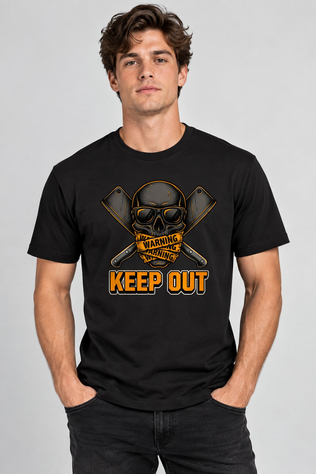 Warning Keep Out Skull product image 2