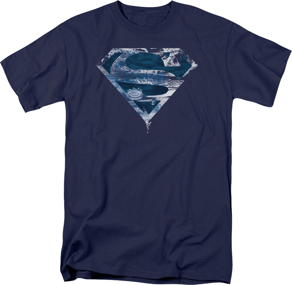 Water Logo Superman DC Comics T-Shirt product image 1
