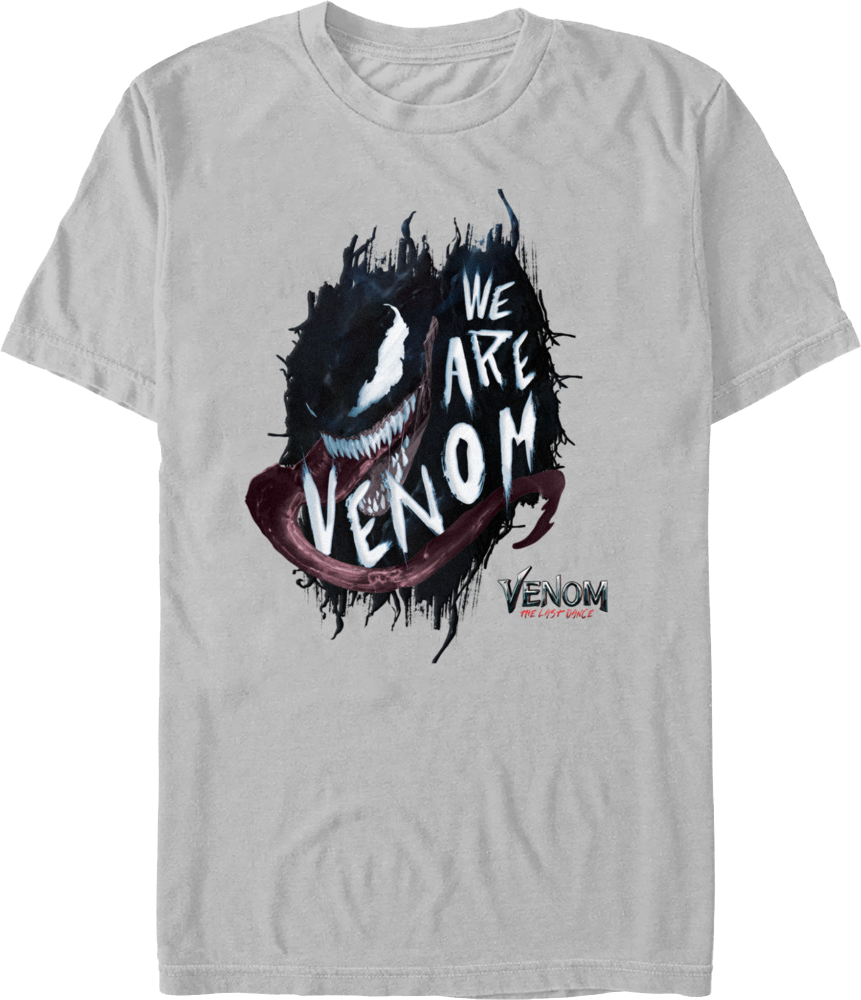 We Are Venom Splattered The Last Dance Marvel Comics T-Shirt product image 1