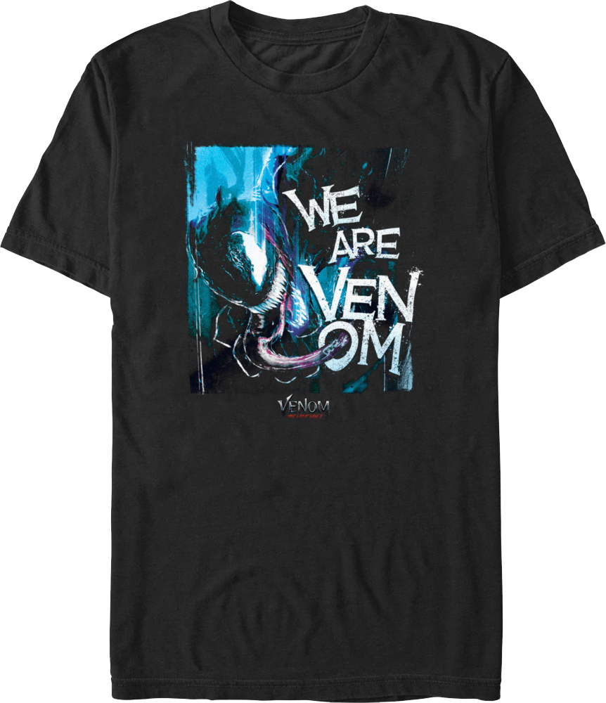 We Are Venom Warped Box The Last Dance Marvel Comics T-Shirt product image 1