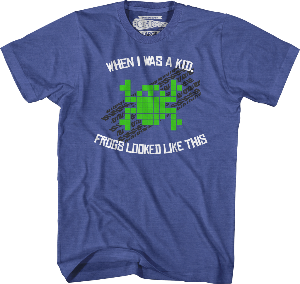 When I Was A Kid, Frogs Looked Like This T-Shirt product image 3