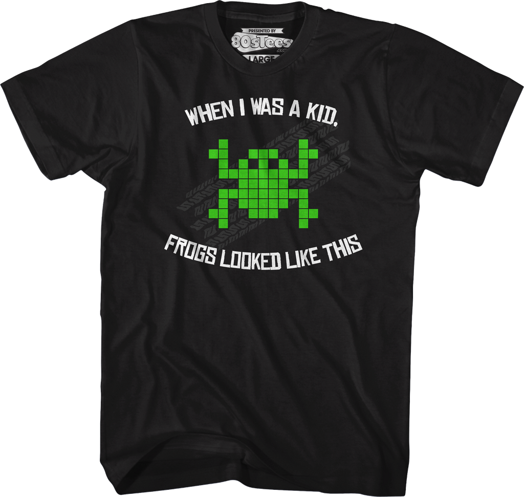 When I Was A Kid, Frogs Looked Like This T-Shirt product image 1