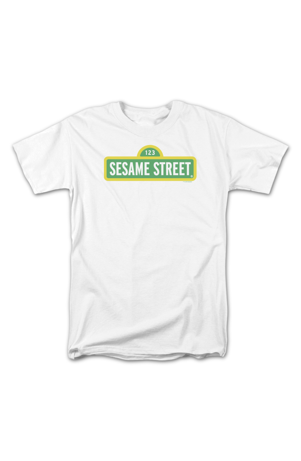 White Sign Sesame Street T-Shirt product image 2