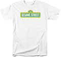 White Sign Sesame Street T-Shirt product image 1