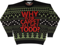 Why Is The Carpet All Wet Todd? Christmas Vacation Knitted Sweater