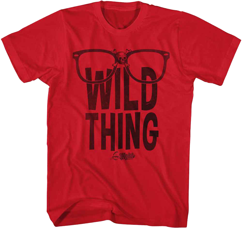 Wild Thing Glasses Major League T-Shirt product image 1