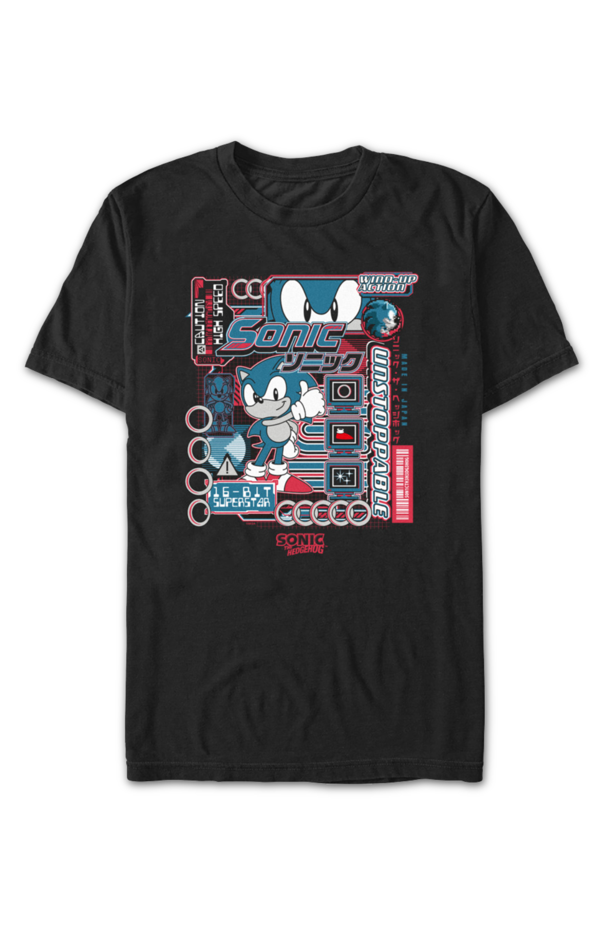 Wind-Up Action Sonic The Hedgehog T-Shirt product image 2