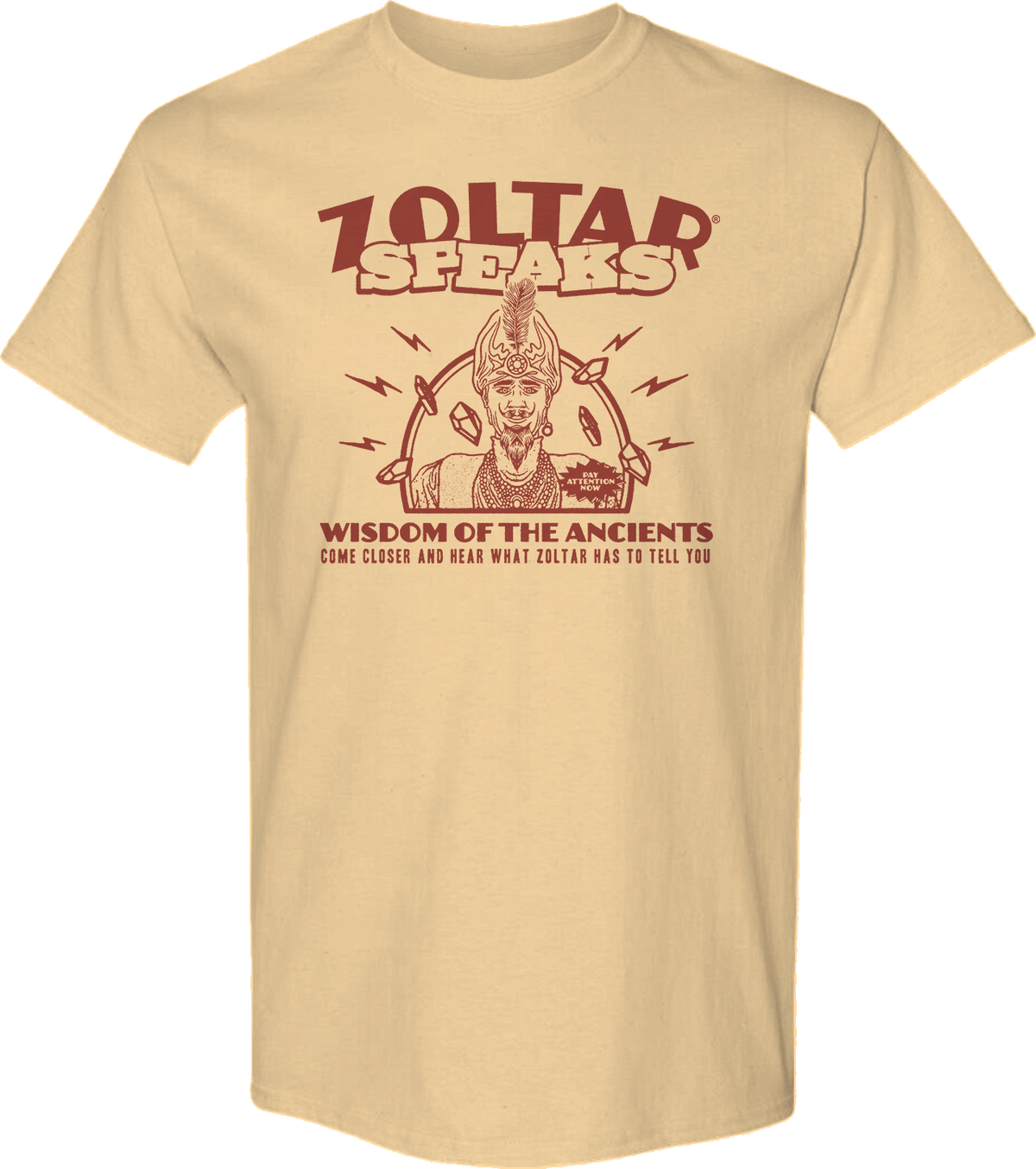 Wisdom Of The Ancients Zoltar T-Shirt product image 1