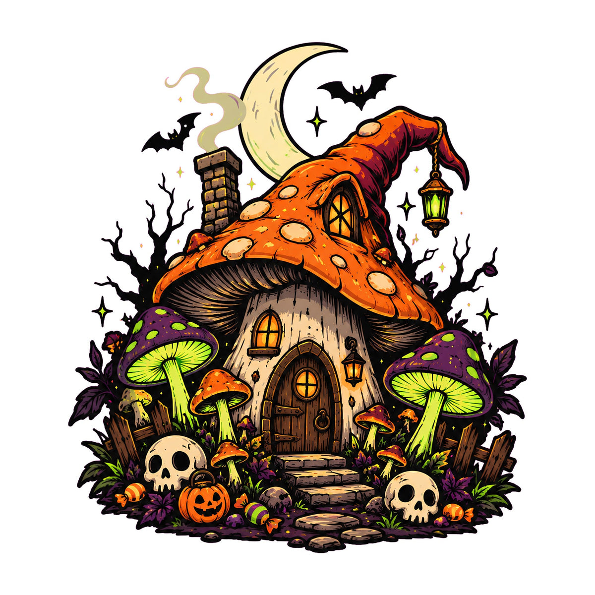 Witch Mushroom Cottage product image 3