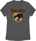 Womens Cheetah Print Logo ThunderCats Shirt product image 1