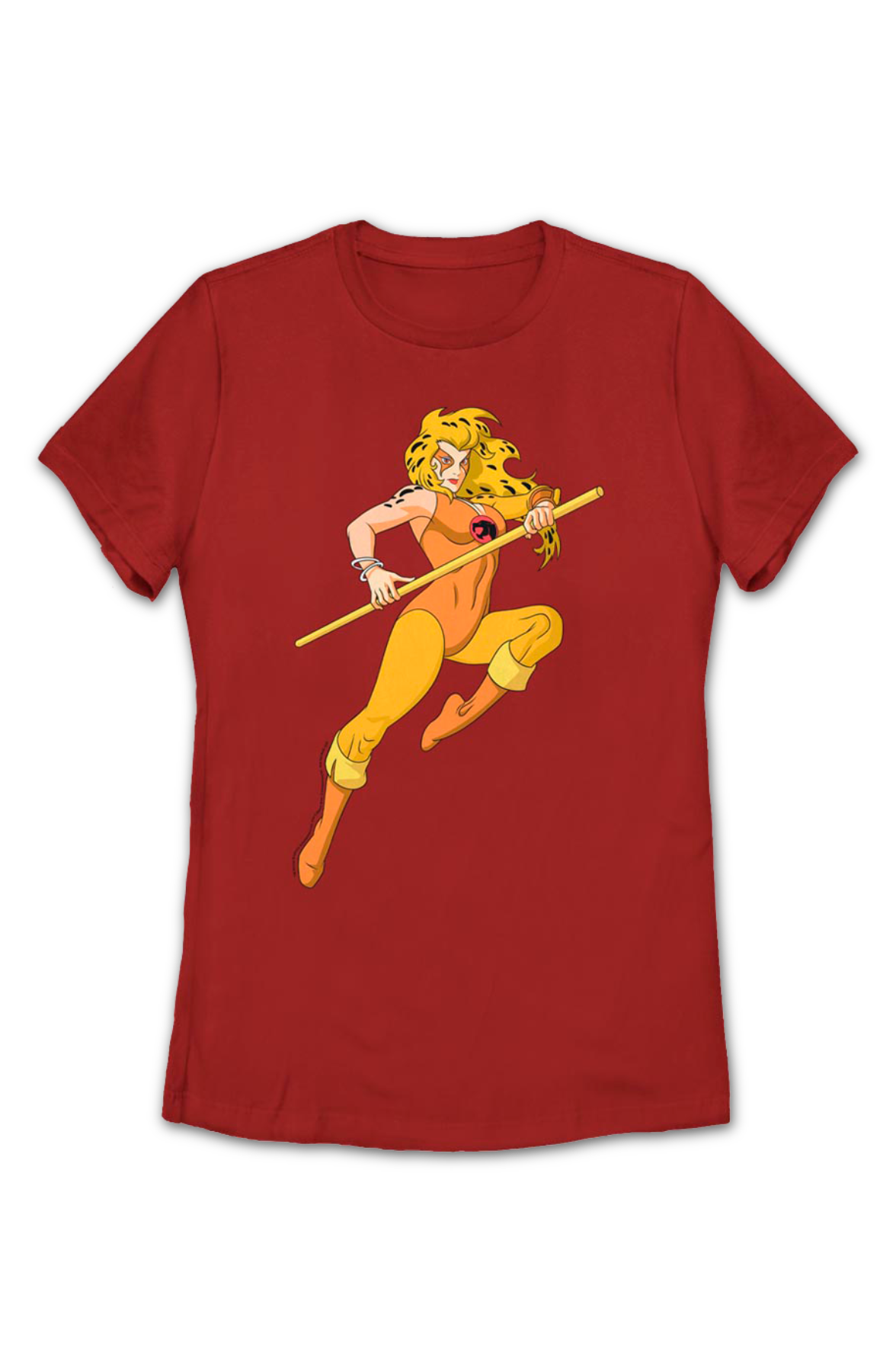 Womens Cheetara Action Pose Shirt product image 2