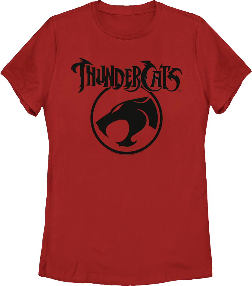 Womens Classic Logo ThunderCats Shirt product image 1