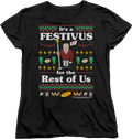 Womens Faux Ugly Festivus Sweater Seinfeld Shirt product image 1