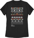 Womens Happy Holidays Faux Ugly Xmas Sweater Super Mario product image 1