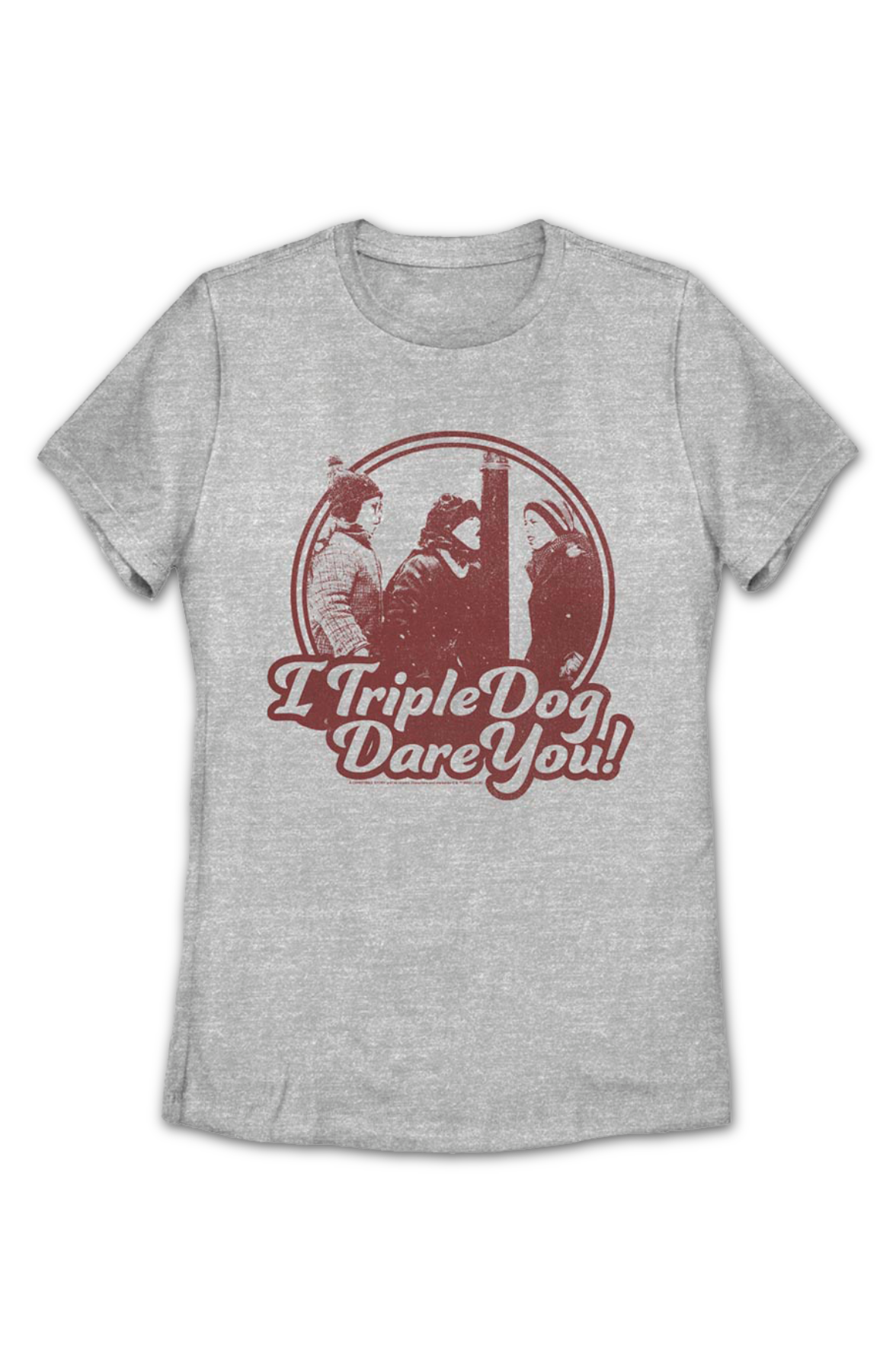 Womens I Triple Dog Dare You Christmas Story Shirt product image 2