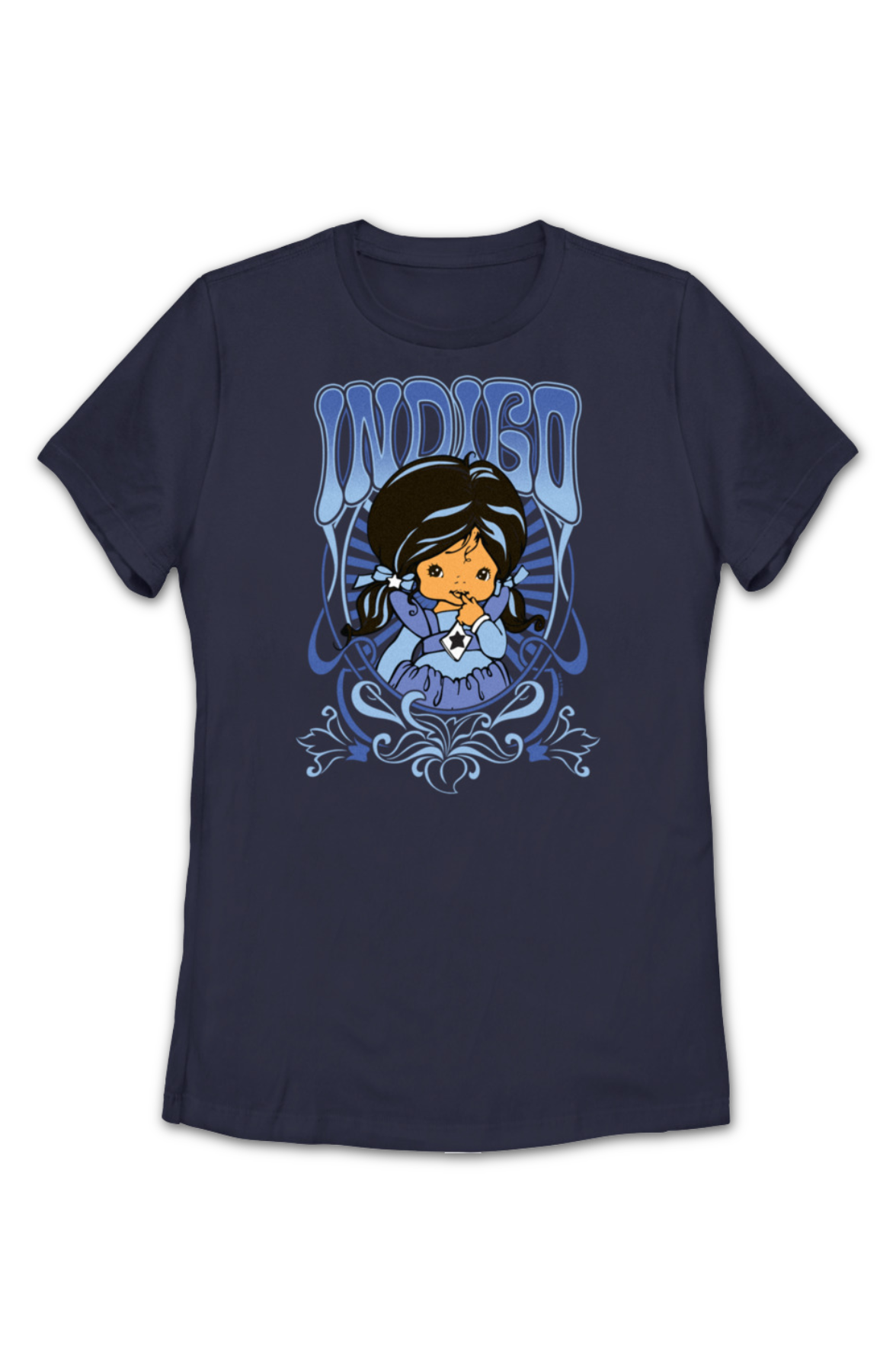 Womens Indigo Rainbow Brite Shirt product image 2