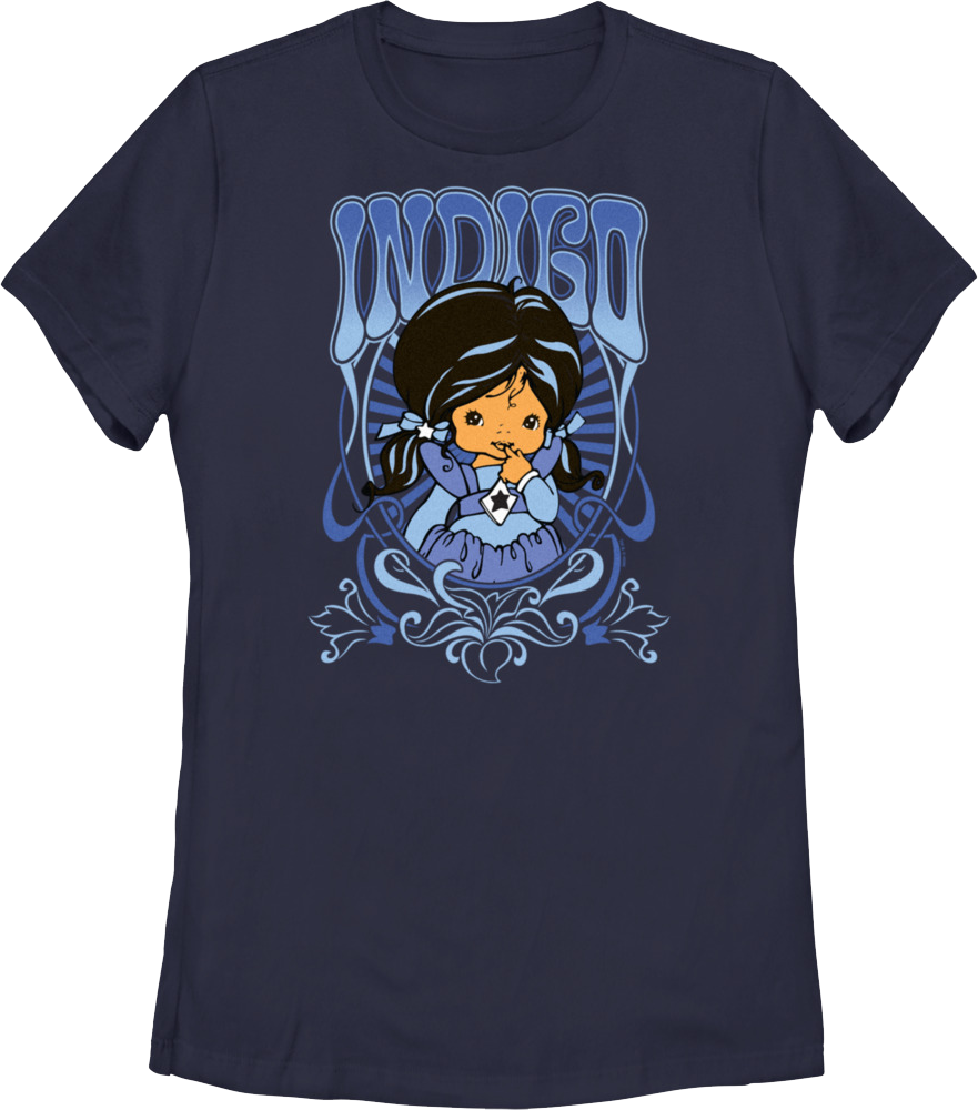 Womens Indigo Rainbow Brite Shirt product image 1