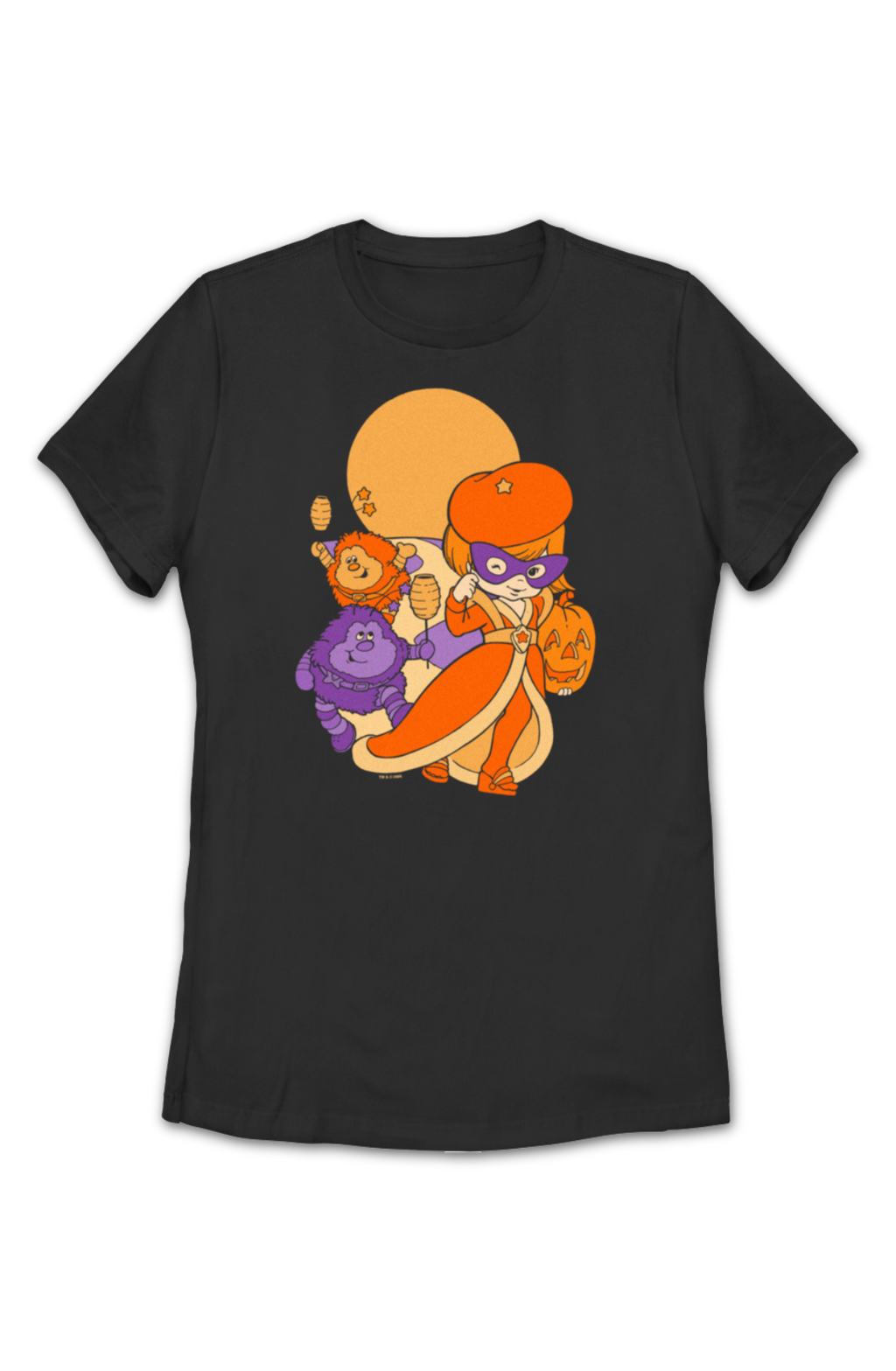 Womens Lala Orange Halloween Rainbow Brite Shirt product image 2