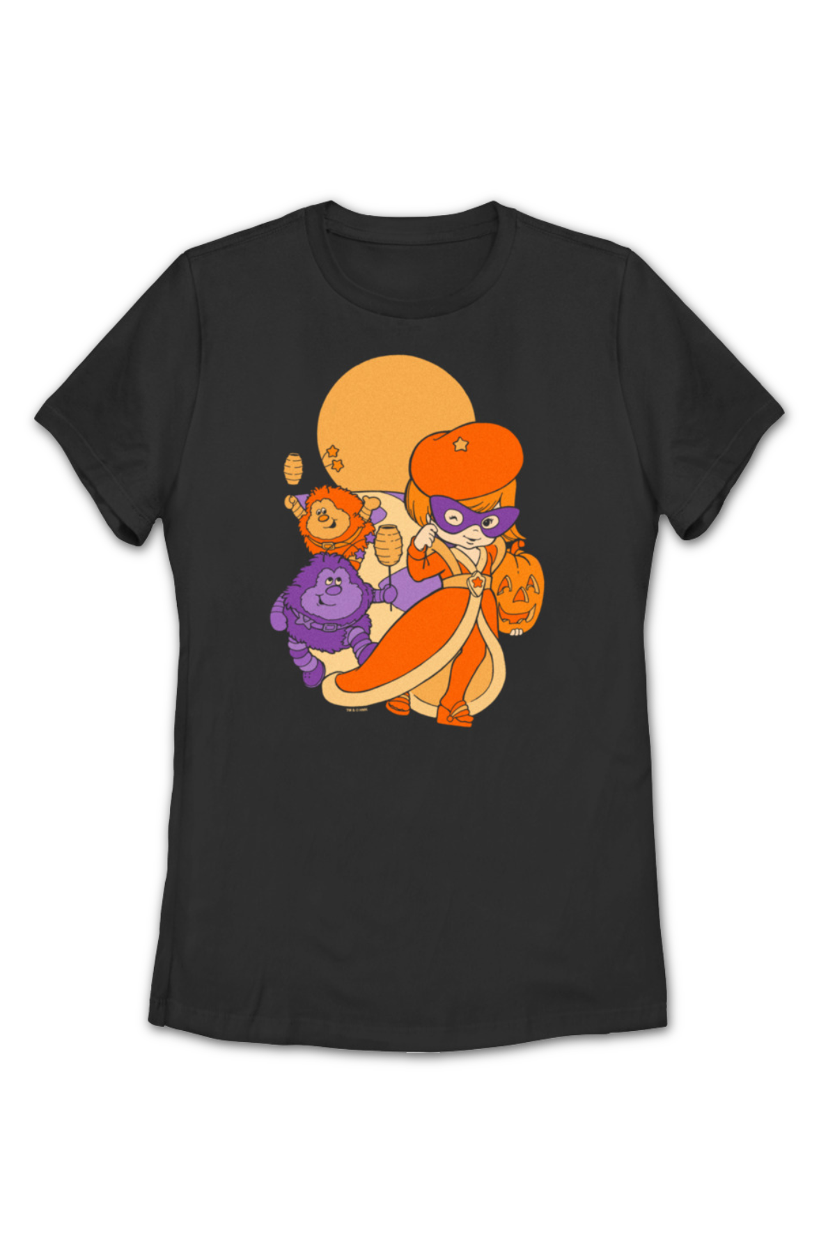Womens Lala Orange Halloween Rainbow Brite Shirt product image 2