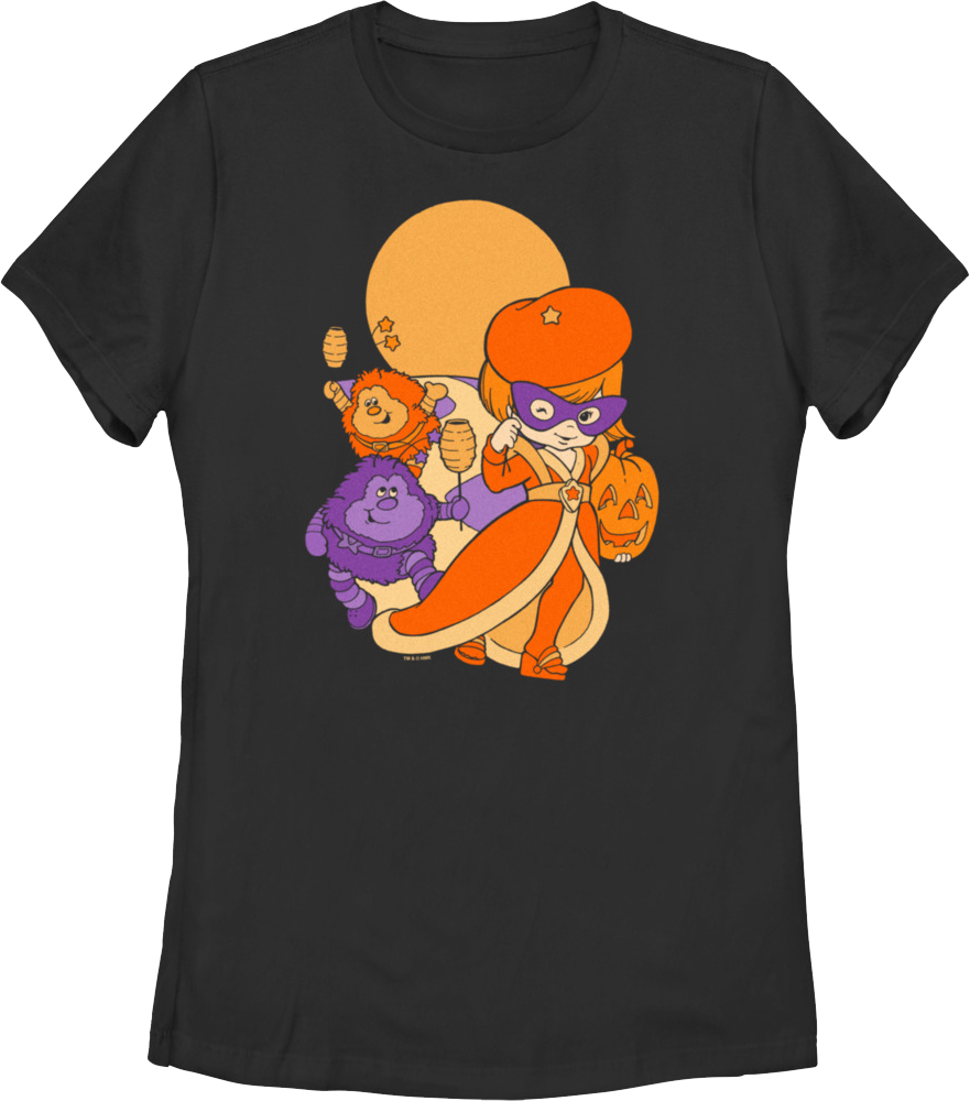Womens Lala Orange Halloween Rainbow Brite Shirt product image 1