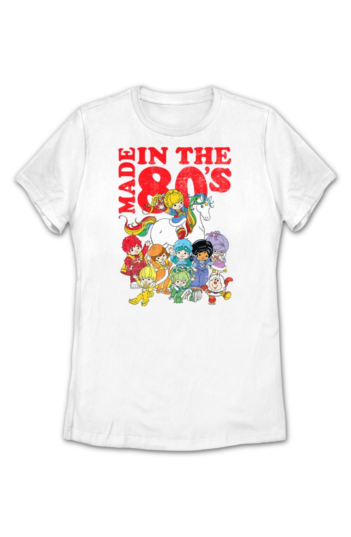 Womens Made In The 80's Rainbow Brite Shirt product image 2