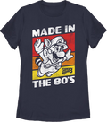 Womens Made In The 80's Super Mario Bros. Nintendo Shirt product image 1