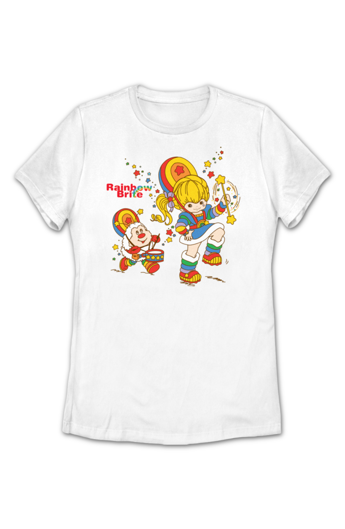 Womens Marching Band Rainbow Brite Shirt product image 2