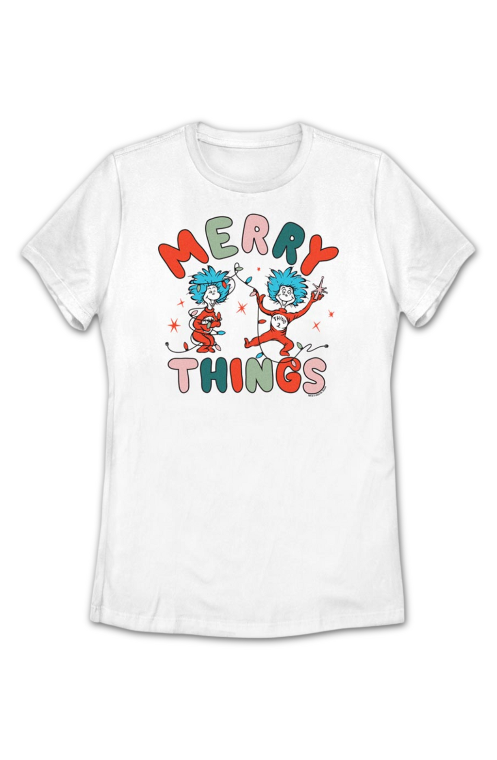 Womens Merry Things Dr. Seuss Shirt product image 2