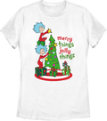 Womens Merry Things Jolly Dr. Seuss Shirt product image 1