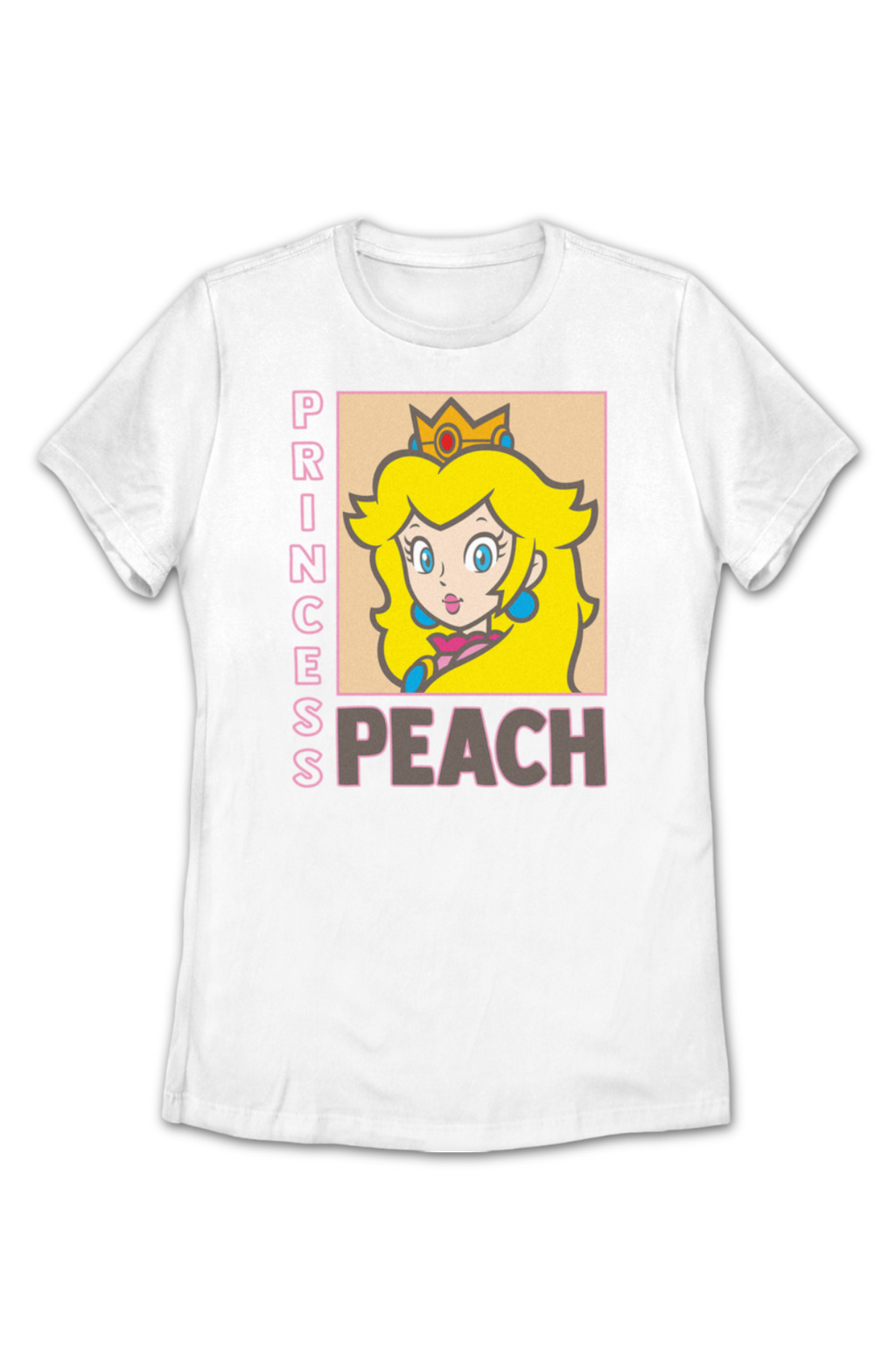 Womens Princess Peach Super Mario Bros. Shirt product image 2