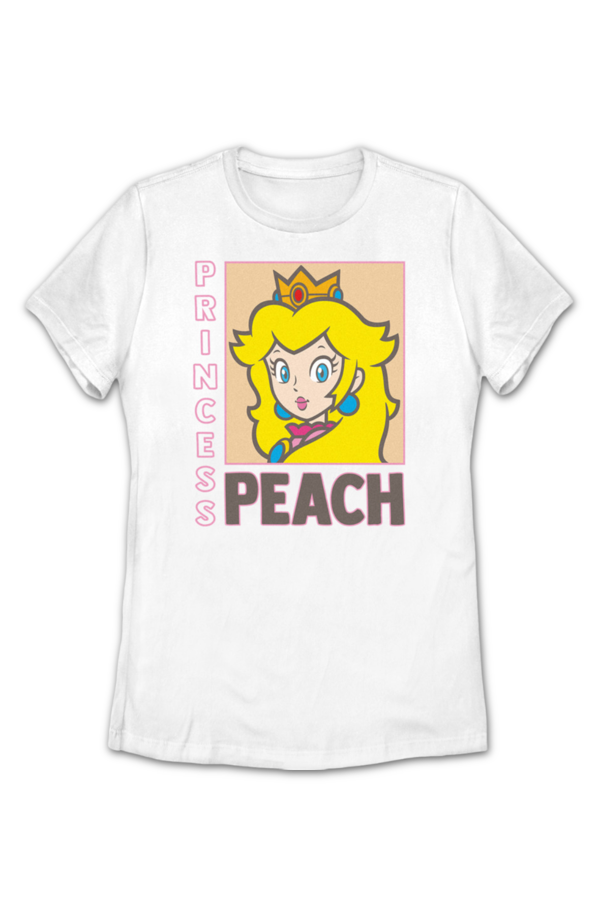 Womens Princess Peach Super Mario Bros. Shirt product image 2