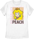 Womens Princess Peach Super Mario Bros. Shirt product image 1