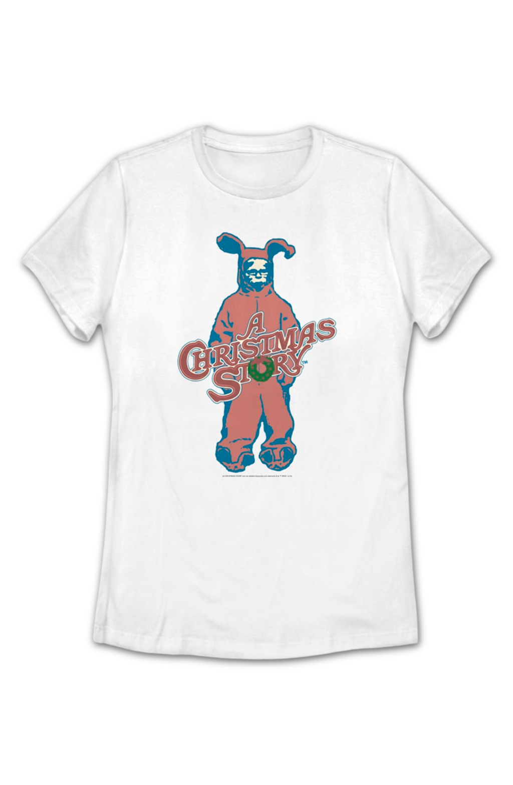 Womens Ralphie's Pink Nightmare Christmas Story Shirt product image 2