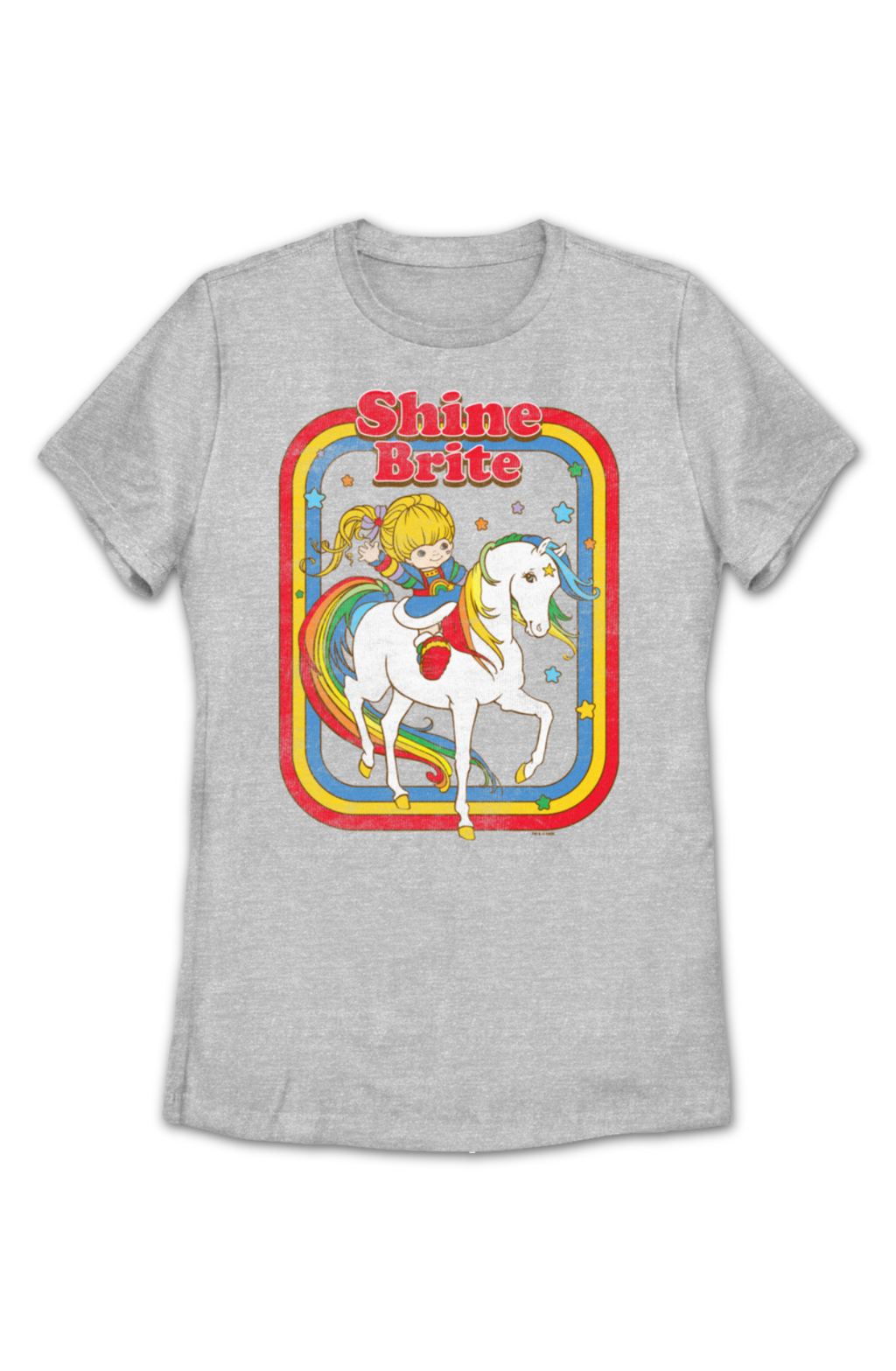 Womens Retro Shine Brite Rainbow Shirt product image 2