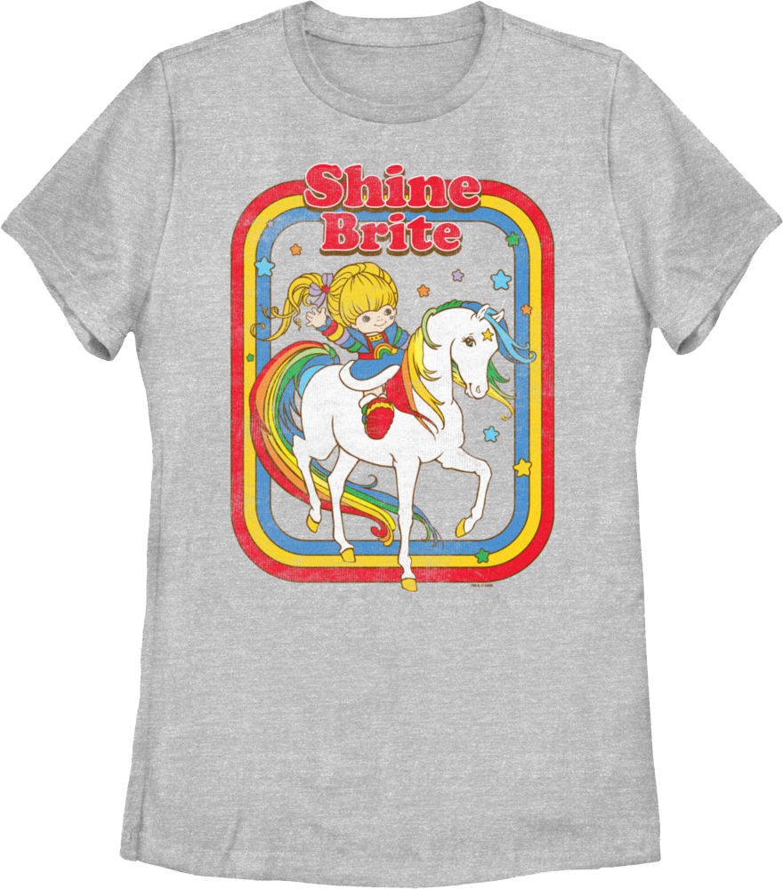 Womens Retro Shine Brite Rainbow Shirt product image 1