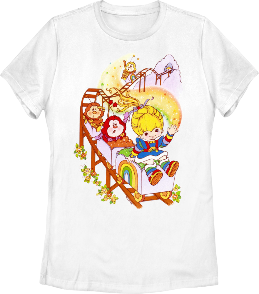 Womens Roller Coaster Rainbow Brite Shirt product image 1