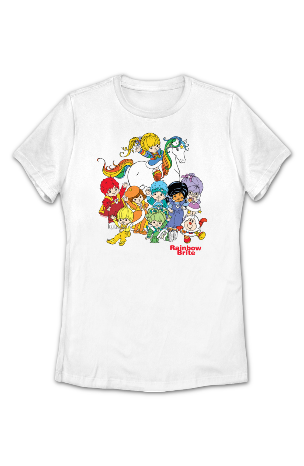 Womens The Gang's All Here Rainbow Brite Shirt product image 2