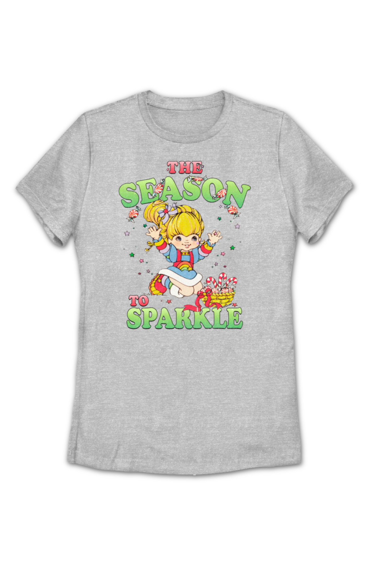 Womens The Season To Sparkle Rainbow Brite Shirt product image 2