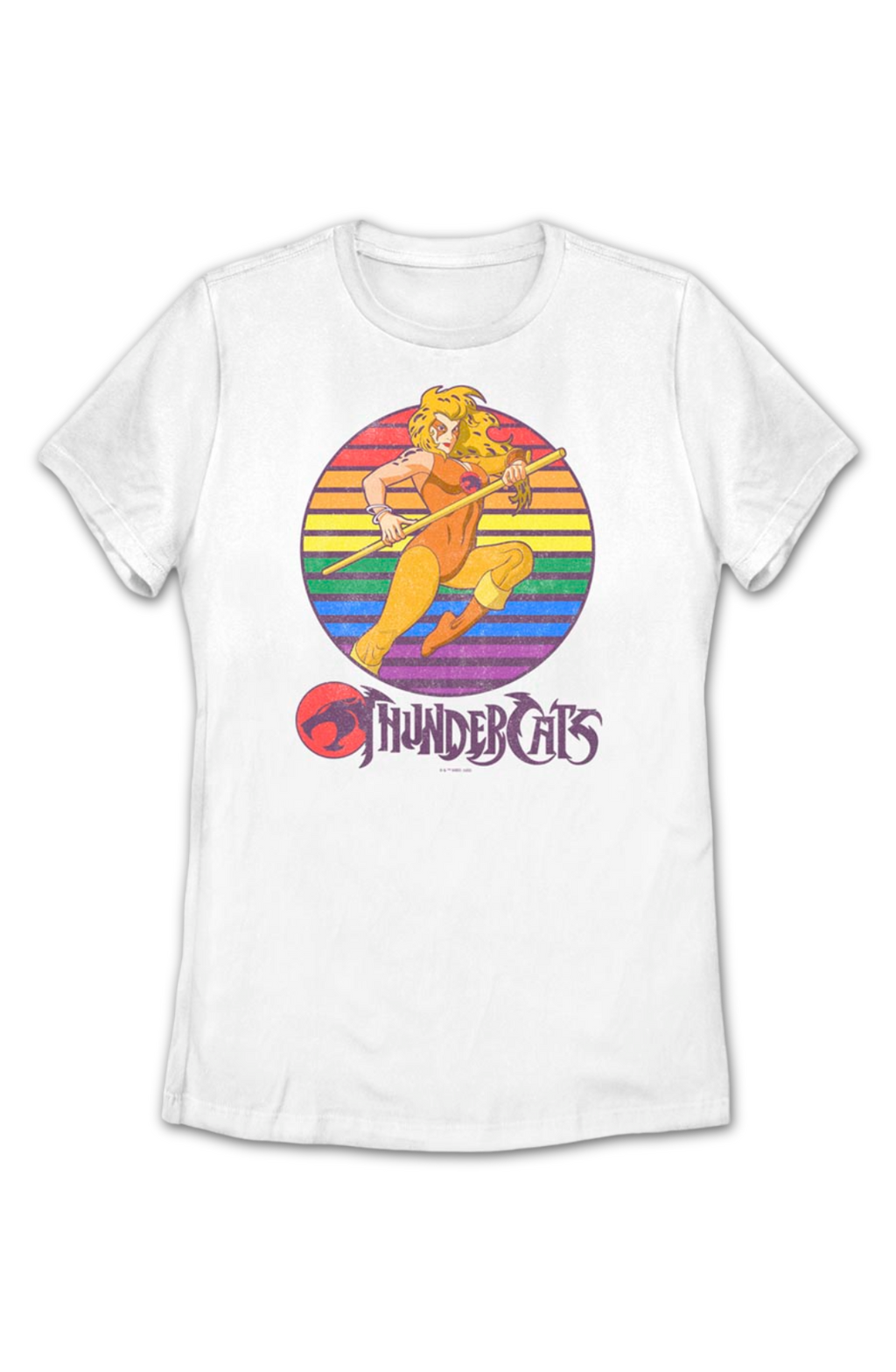 Womens Vintage Cheetara Action Pose ThunderCats Shirt product image 2