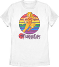 Womens Vintage Cheetara Action Pose ThunderCats Shirt product image 1