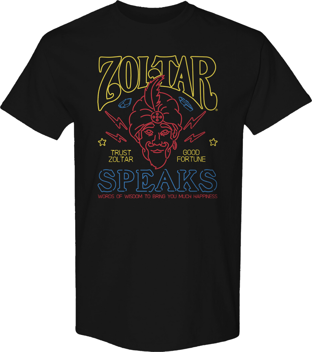 Words Of Wisdom To Bring You Much Happiness Zoltar T-Shirt product image 1