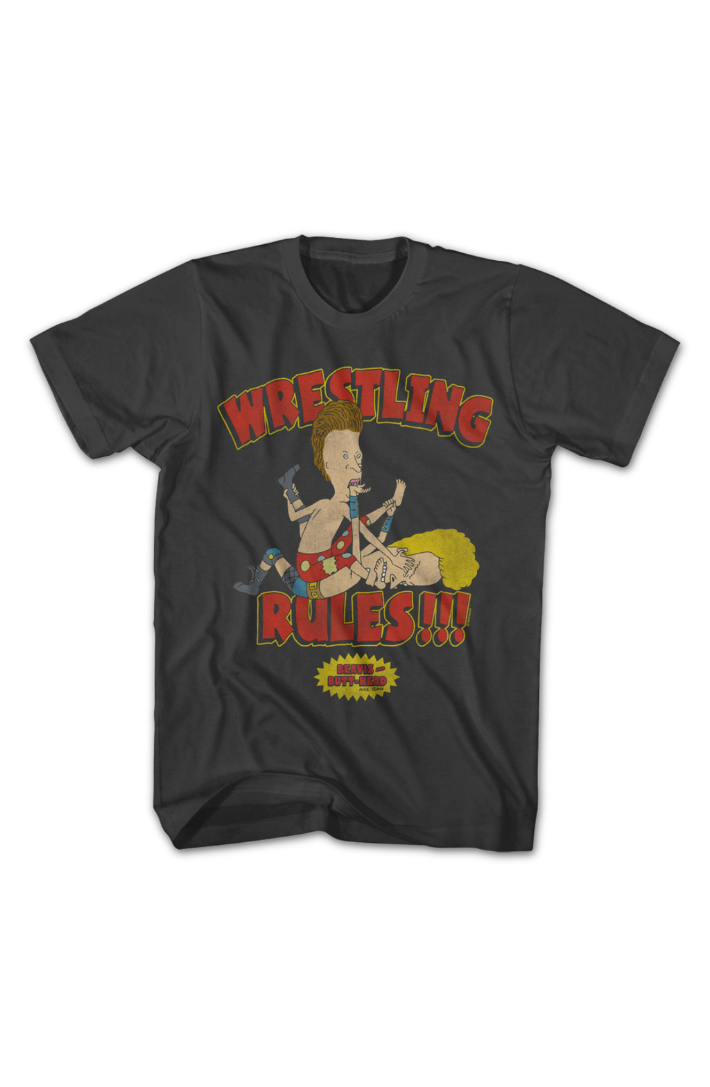 Wrestling Rules Beavis And Butt-Head T-Shirt product image 2