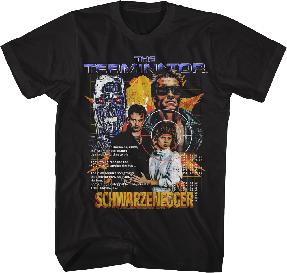 Year Of Darkness Terminator T-Shirt product image 1